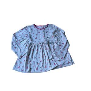 The Smocking Place Girls Pink Floral Top - Size 8